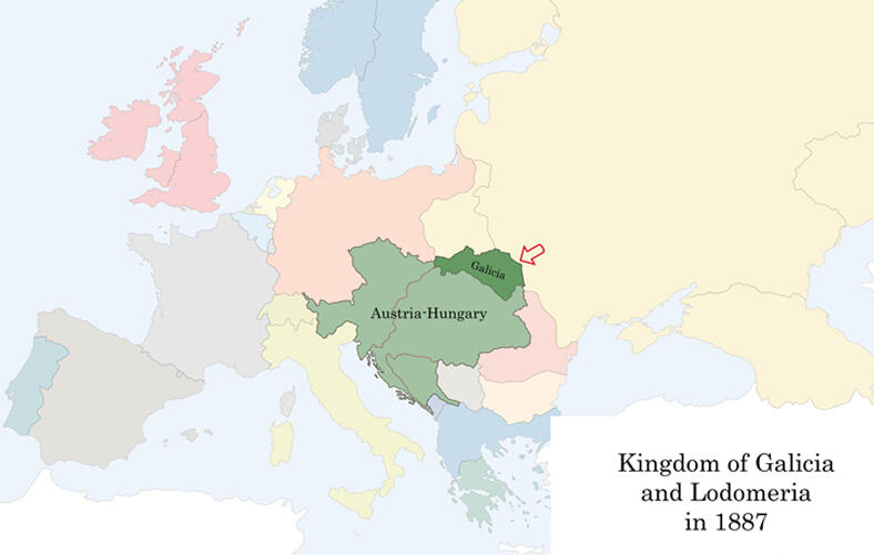 1001 mapka Galicja