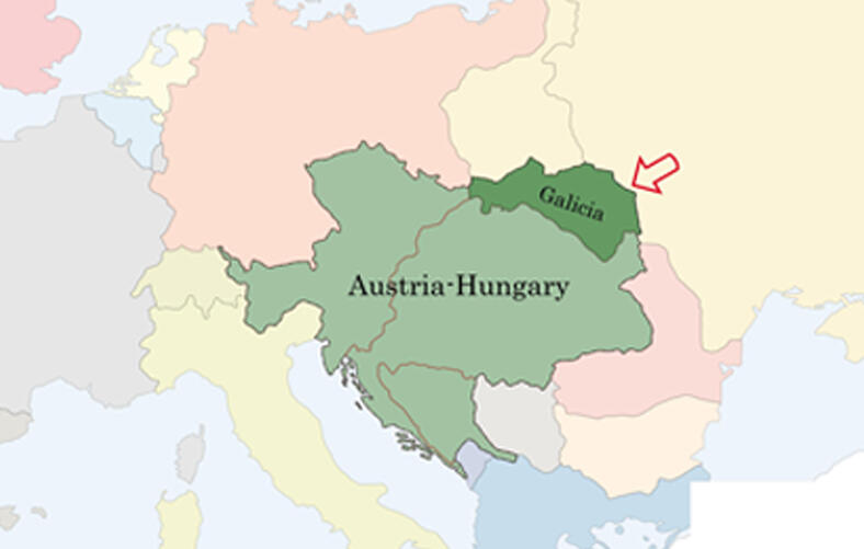 1002 mapka Galicja