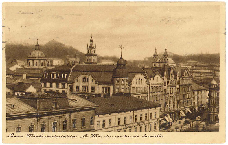 P 004 Lwów Widok śródmieścia