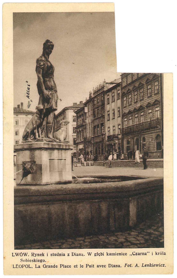 P 018 Rynek i studnia z Dianą