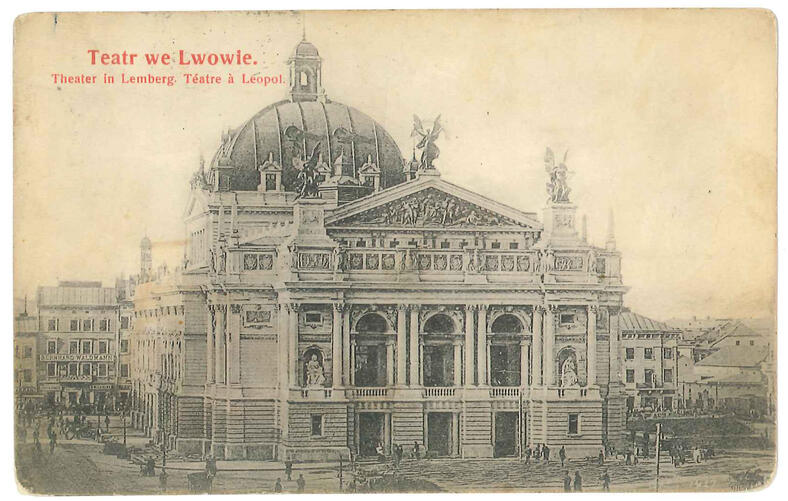 P 054 Teatr we Lwowie