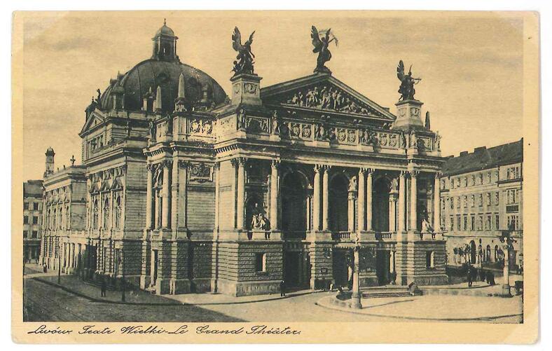 P 130 Lwów Teatr Wielki