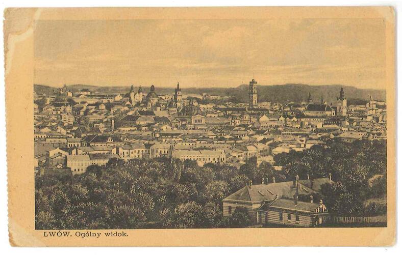 P 136 Lwów ogólny widok