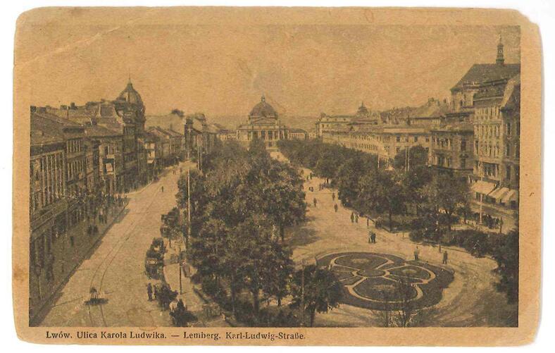 P 145 Lwów Ulica Karola Ludwika