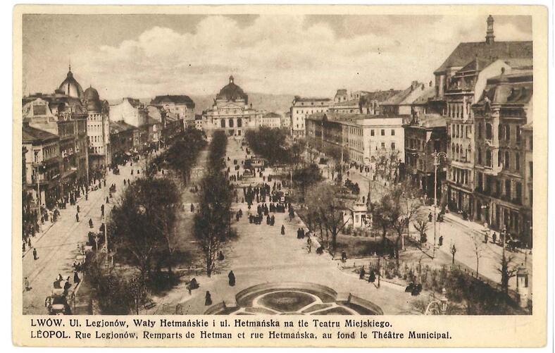 P 149 Lwów ul Legionów Wały Hetmańskie ul Hetmańska