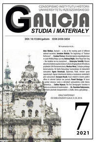 Galicia. Studies and materials No. 7/2021 Galicia. Studies and materials No. 7/2021