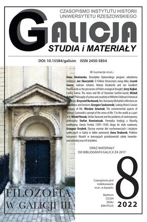 Galicja. Studia i materiały nr 8/2022