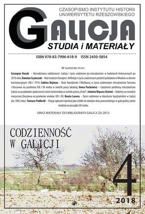 Galicja. Studia i materiały nr 4/2018