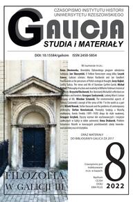 Galicja. Studia i materiały nr 8/2022