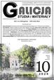 Galizien. Studien und Materialien Nr. 10/2024